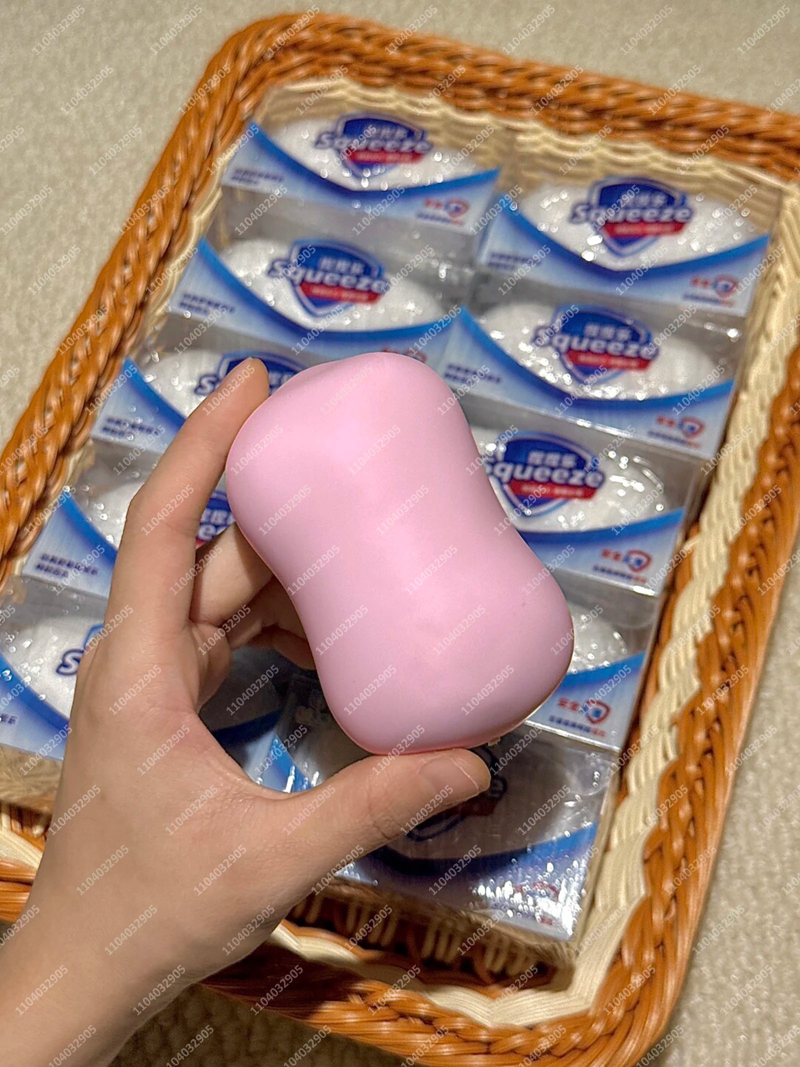 Soap Ball Squishy Soap Stress Ball Fidget Toy Crunchy Squeeze Ball beunik