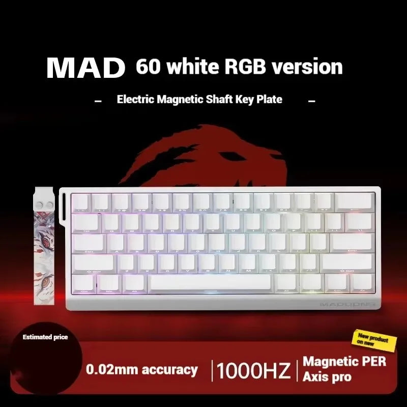 Madcatz Mad60 Mad68 8k Mechanical Keyboard Magnetic Switch beunik