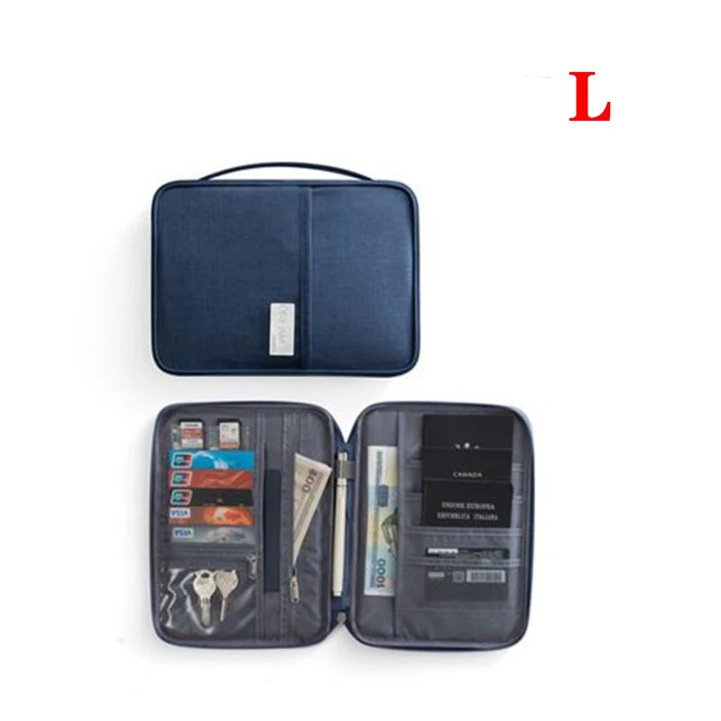 Travel Wallet Family Passport Holder Creative Waterproof Document Case Organizer Travel accessories beunik