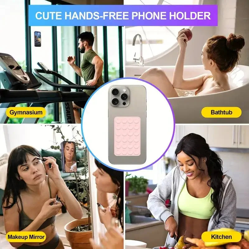 Silicone Suction Phone Holder Mat Anti-Slip Single-Sided Case Mount beunik