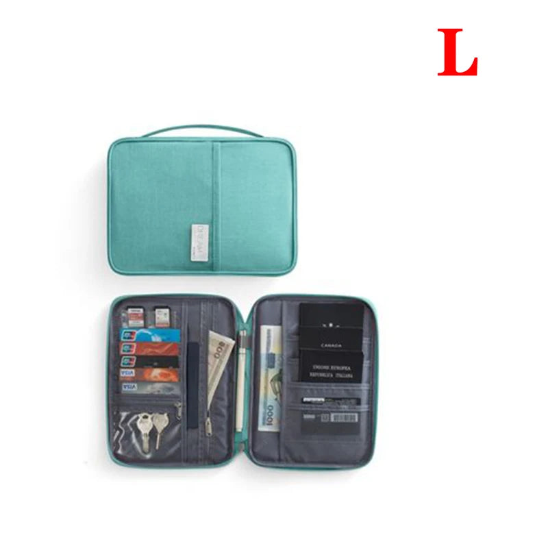 Travel Wallet Family Passport Holder Creative Waterproof Document Case Organizer Travel accessories beunik