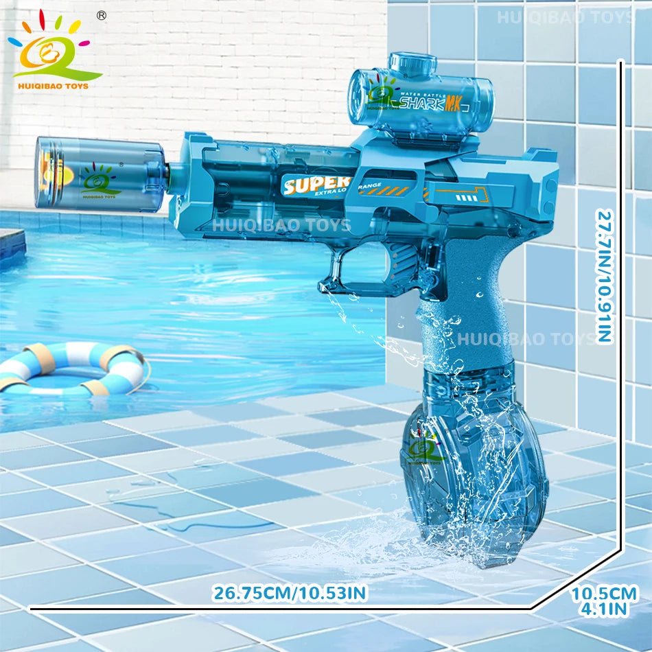 Electric Pulse Water Gun Simulated Sensor Light Fully Automatic beunik
