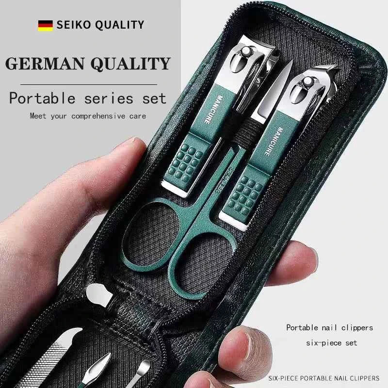 High End Mens And Womens Special Nail Clippers Manicure Beauty Tools (6 Piece Set)