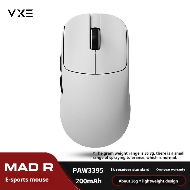 Mad R/R Major Gaming E-Sports Mouse Paw3395/3950 beunik