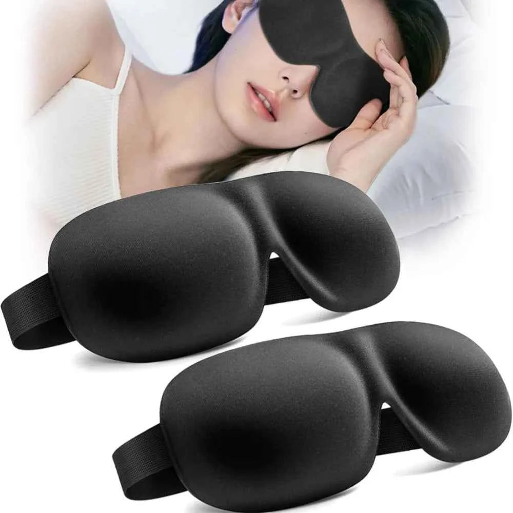 3D Sleep Mask Blindfold Sleeping Aid Soft Memory Foam