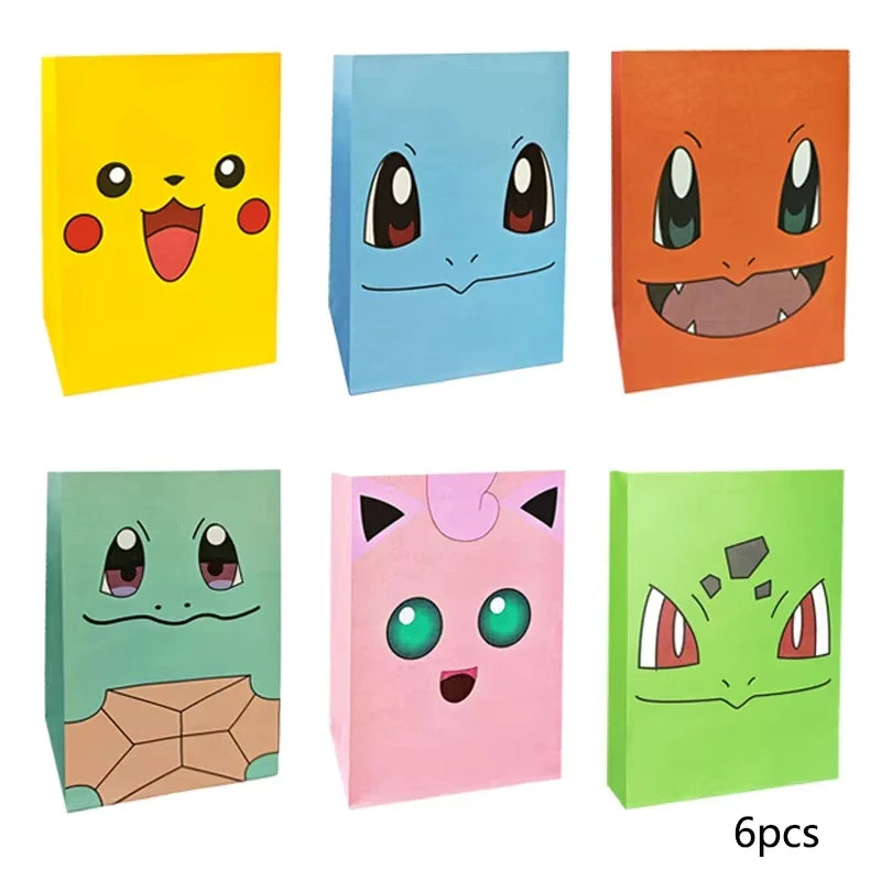 Pokémon Gift Bags – Pikachu Themed