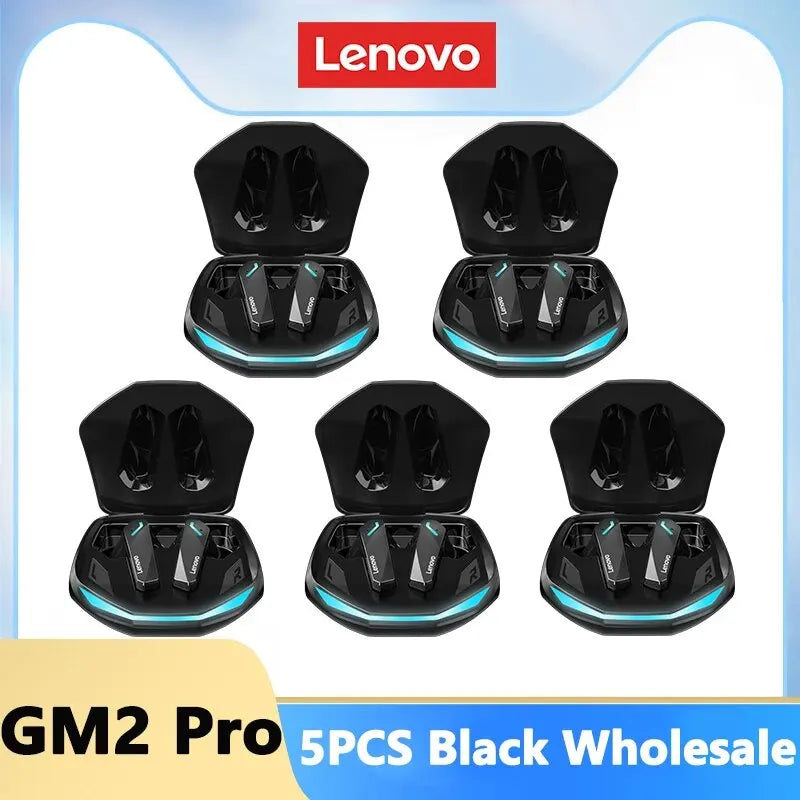 Lenovo GM2 Pro Bluetooth Earphones Sports Headset Wireless In-Ear Gaming beunik