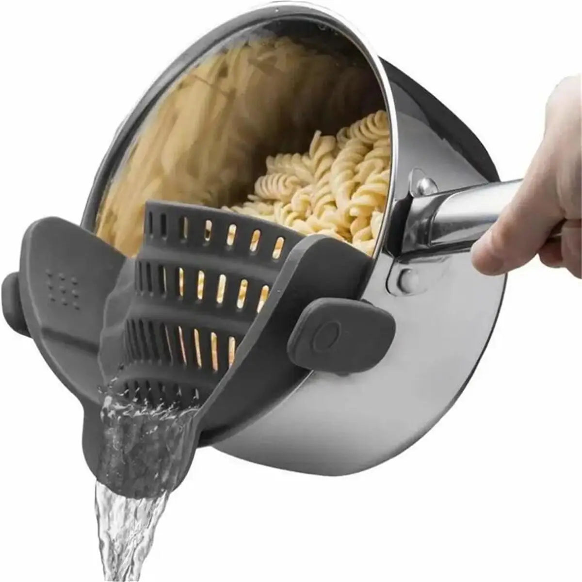 Adjustable Clip On Strainer For Pots Pans And Bowls beunik