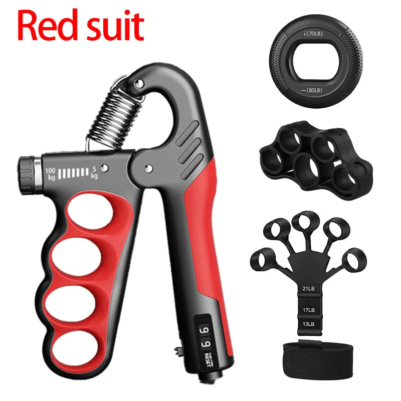 Grip Strength Gym Wrist Expander Hand Strengthener Adjustable (5-60/100/150kg) beunik