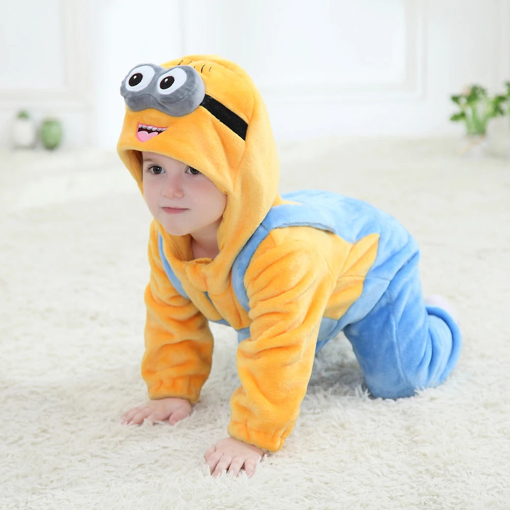 Pokemon Baby Shrek Minion Pikachu Monsters Clothes Boy Girl Anime Onesie Romper beunik