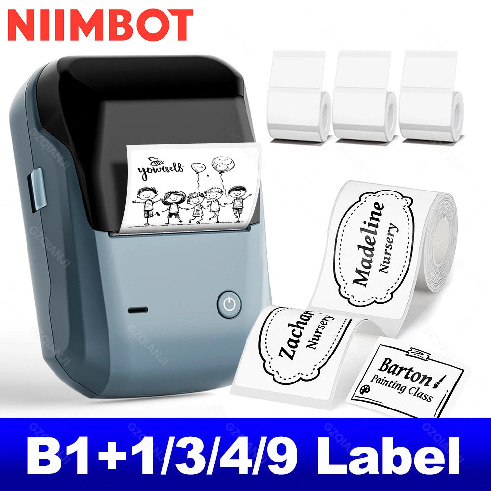 NiiMBOT B1 Smart Bluetooth Sticker Printer