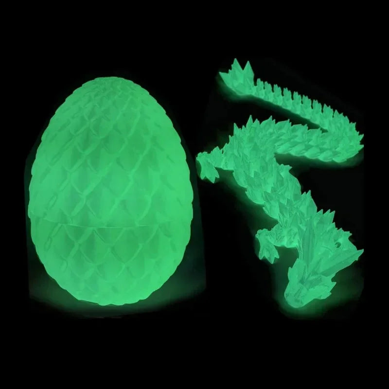 Shiny reticulated dragon with egg beunik