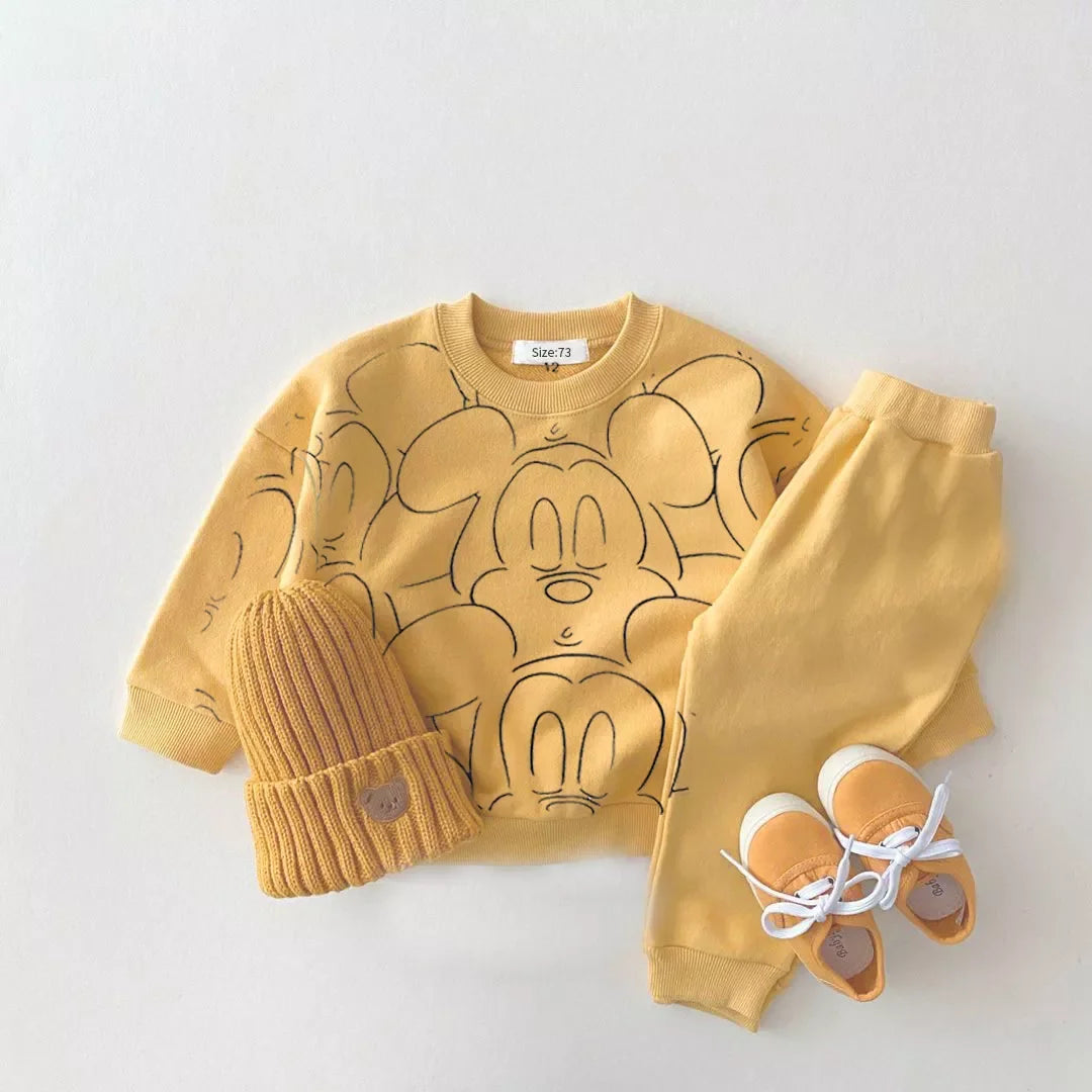 Cartoon Tracksuit Set (6month - 3years) beunik
