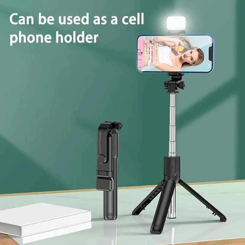 Phone Holder Mini Tripod Wireless Bluetooth Selfie Stick beunik