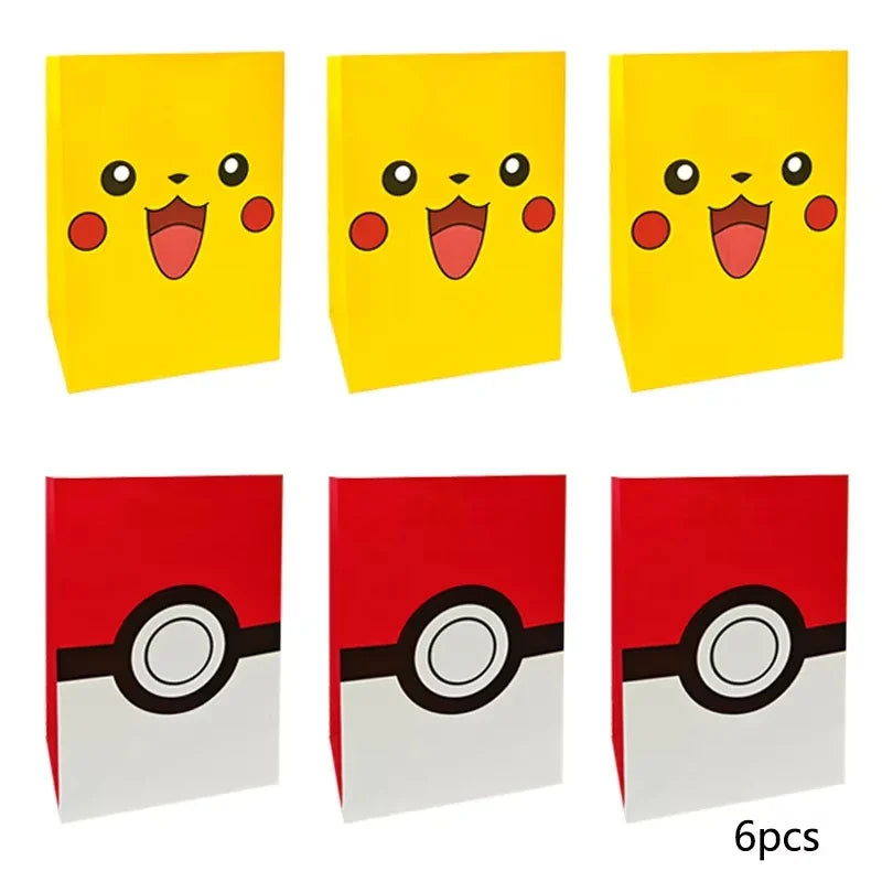 Pokémon Gift Bags – Pikachu Themed