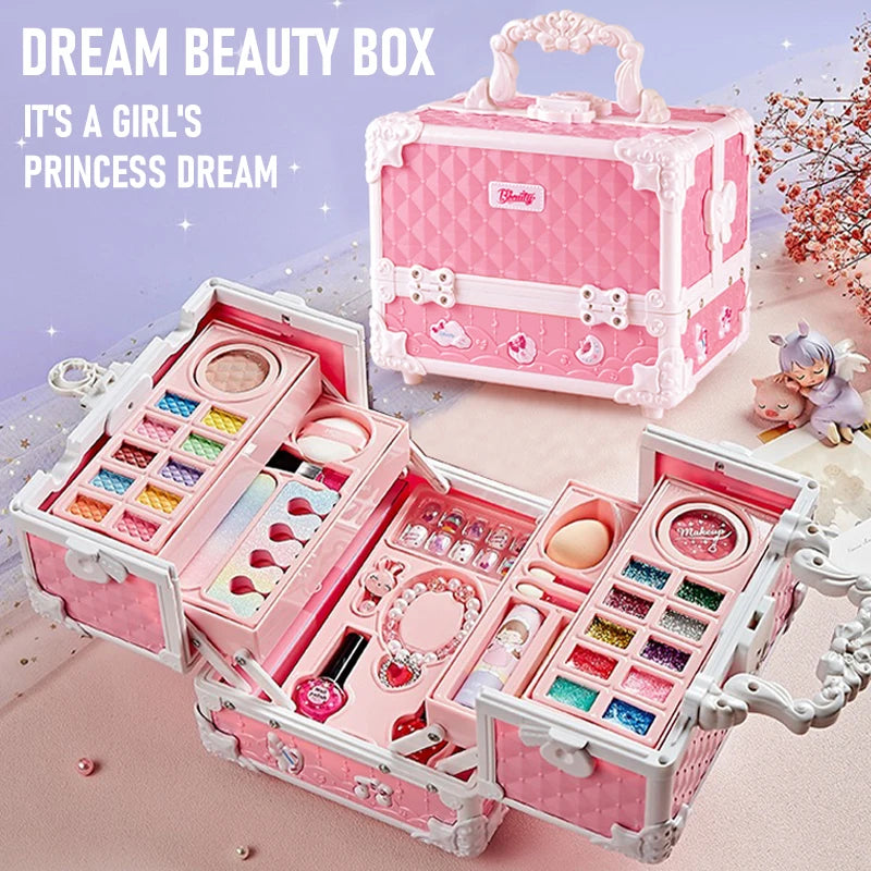 Kids Makeup Kit Washable Makeup (49 Pcs) beunik