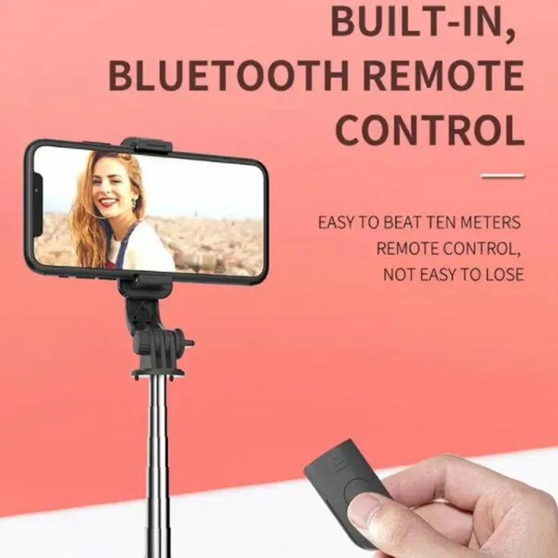 Phone Holder Mini Tripod Wireless Bluetooth Selfie Stick beunik