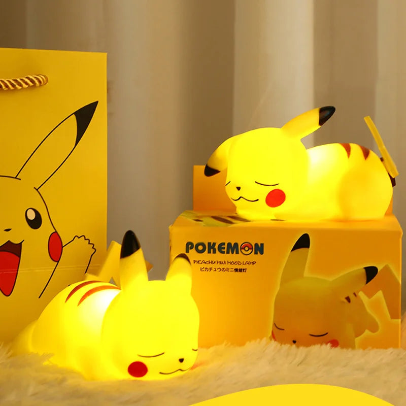 Pokemon Pikachu Night Light Children Bedside Lamp Toy beunik