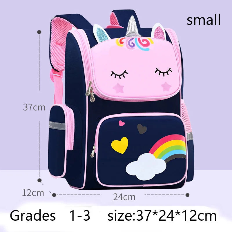 Unicorn Styled Children's Waterproof Backpack beunik