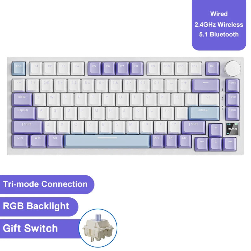 Ajazz AK820 Pro Gaming Mechanical Keyboard beunik