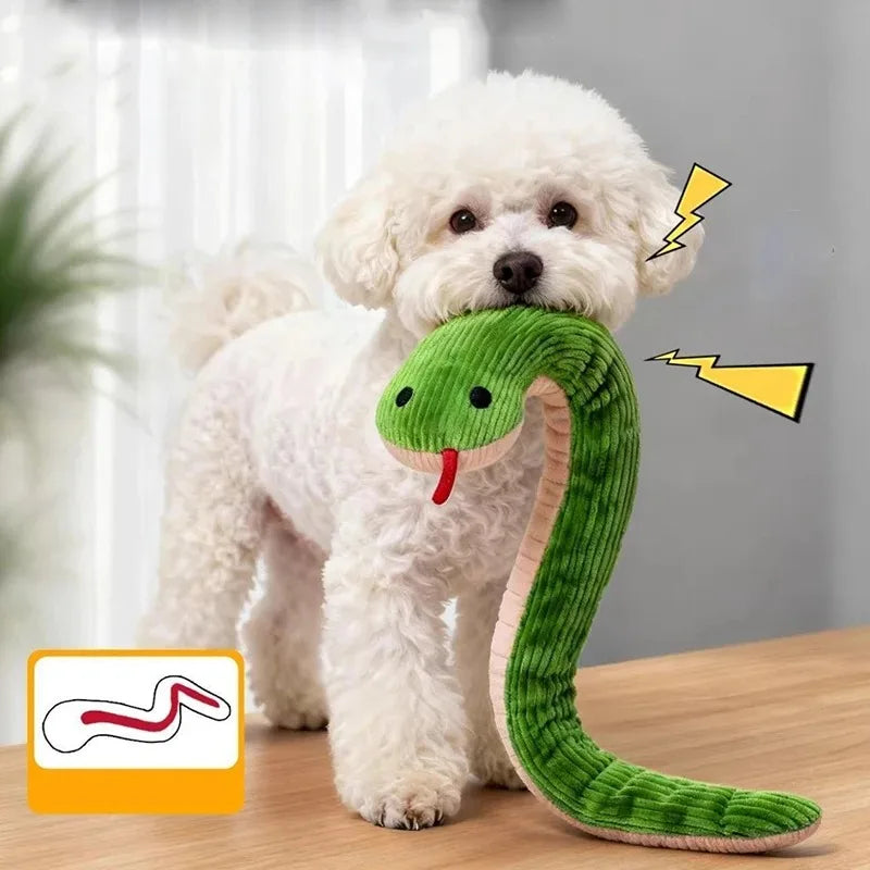 Dog Toy Snake Interactive Toy (16.5 Inches) beunik