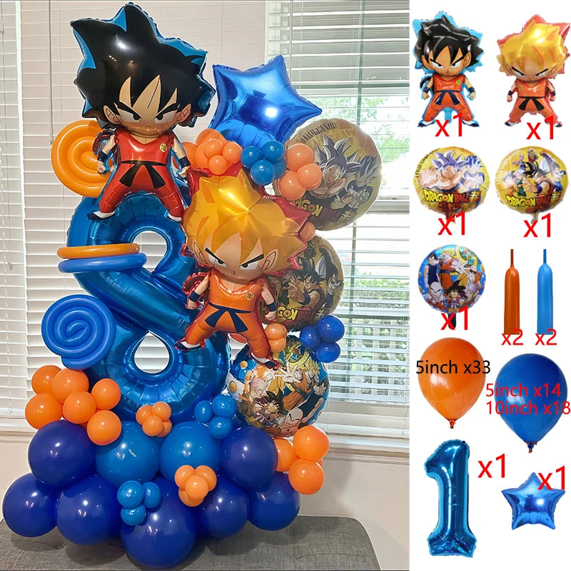 DragonZ Foil Balloons Kit