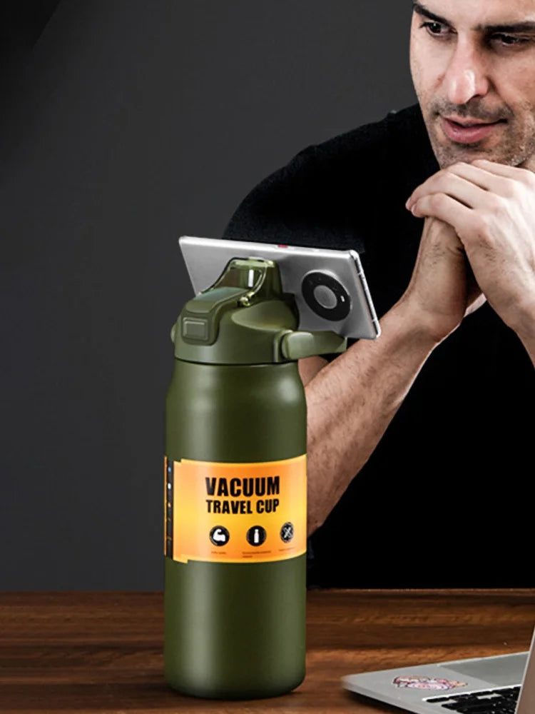 Thermos Portable Stainless Steel Thermal Mug Tumbler Vacuum Flask beunik