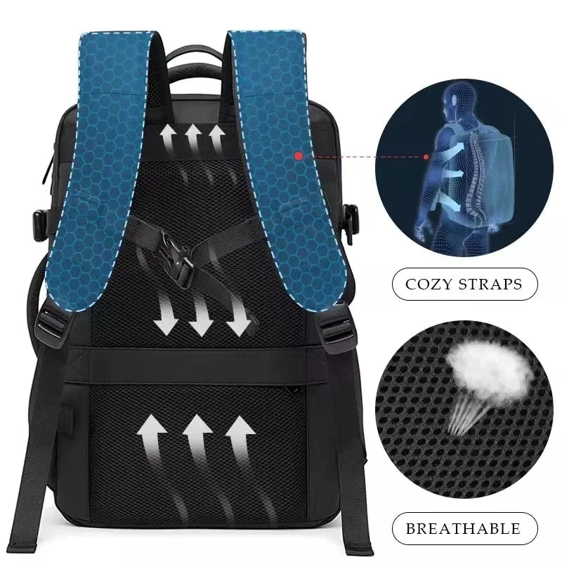 Expandable Waterproof Laptop Backpack beunik