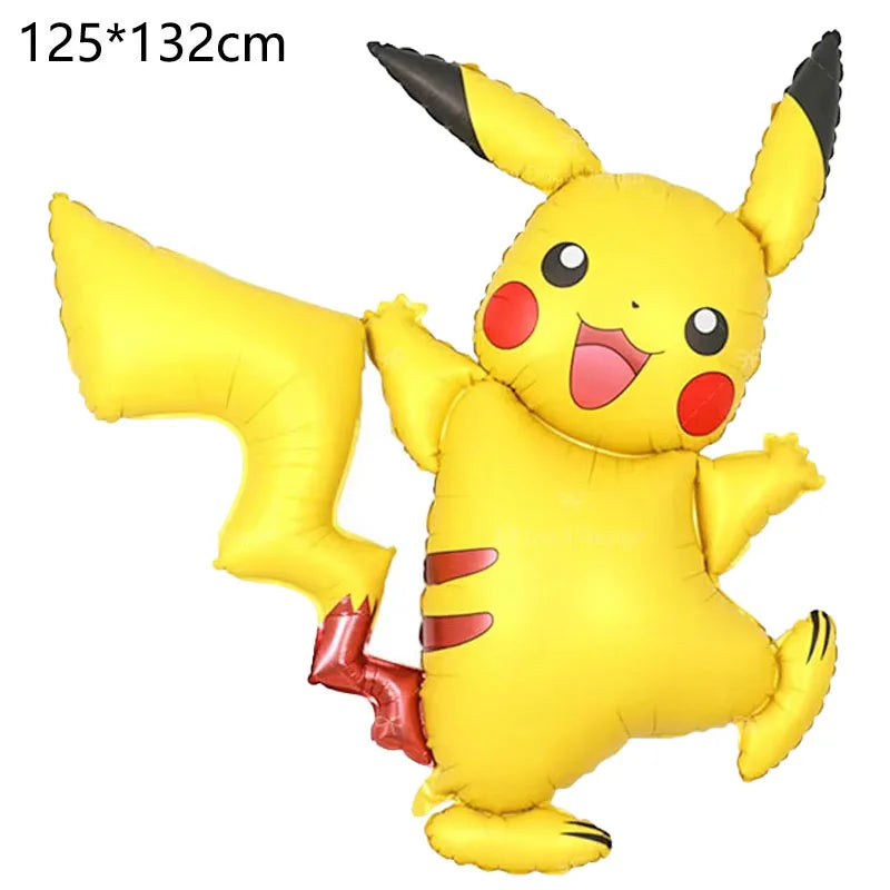 Large Pokémon themed Foil Balloons – 132cm