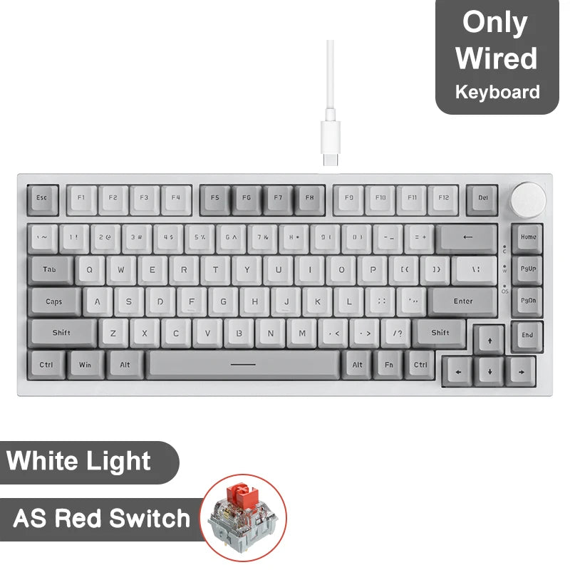 Ajazz AK820 Pro Gaming Mechanical Keyboard beunik