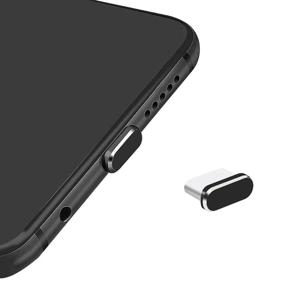 USB C Dust Plug With Cleaning Brush Anti Dust USB-C Plug Cover Charging Port Cover Caps (4 piece)