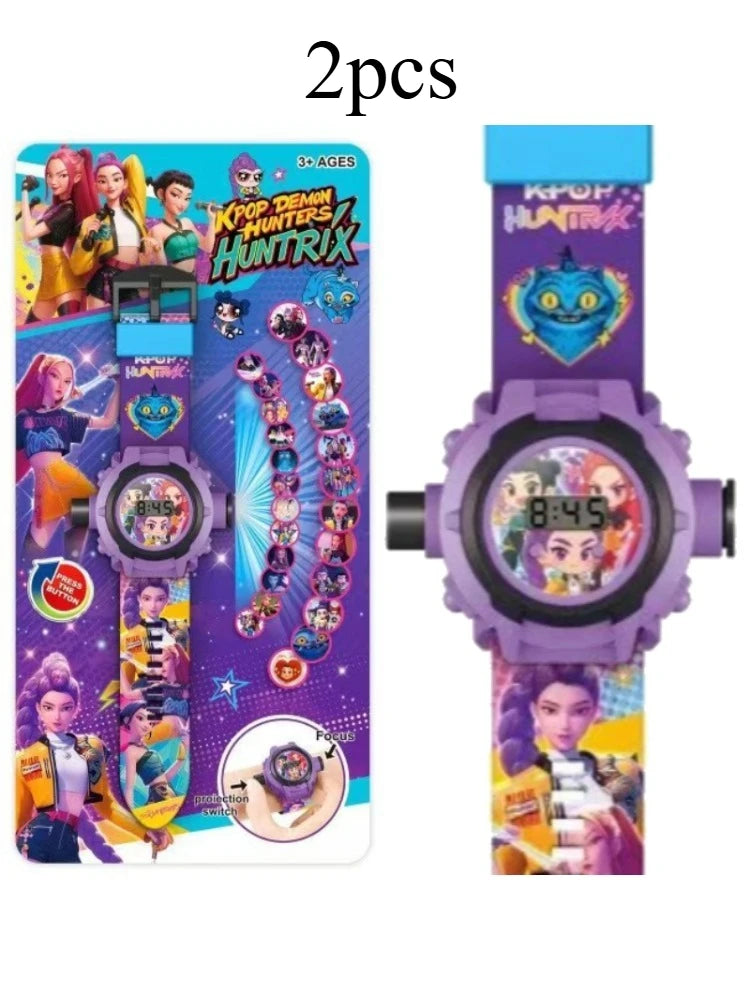 KPOP Demon Hunters Projection Kids Watch beunik