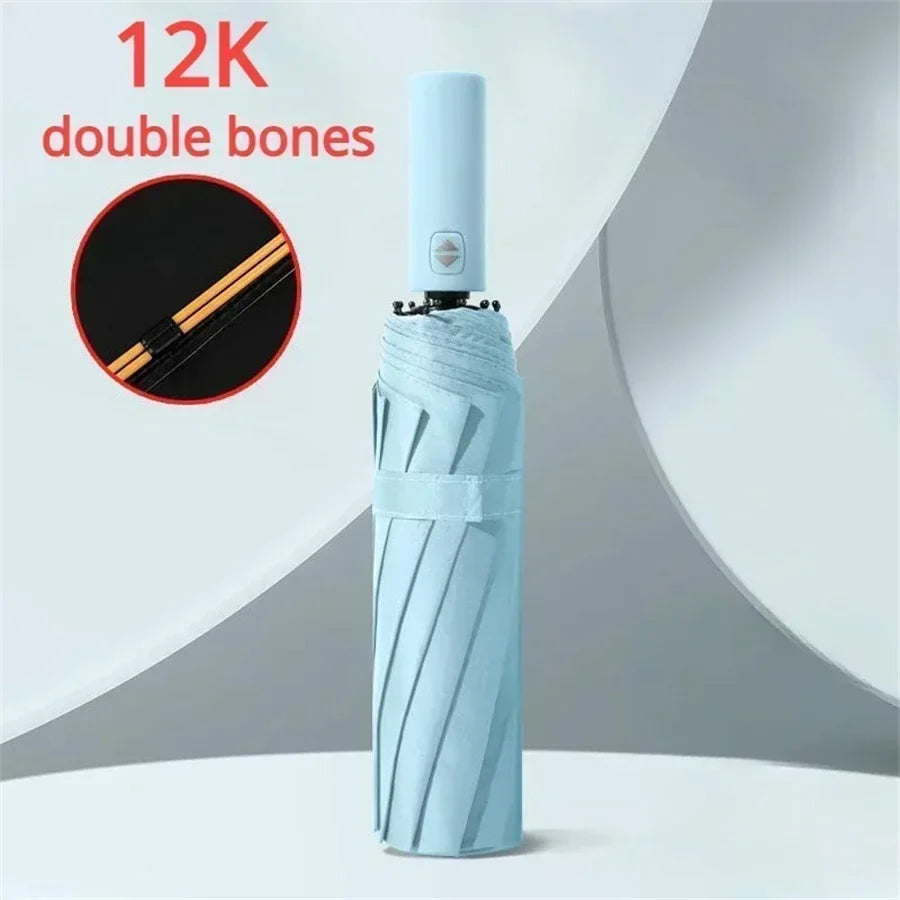Fully Automatic Umbrella With Thick And Durable Keel UV Resistant beunik