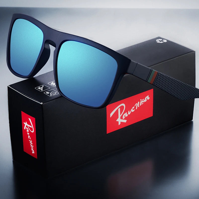 Fashion Square Vintage Polarized Sunglasses beunik