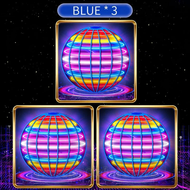 2026 NeoBoomerang™ LED Hover Drone 360°