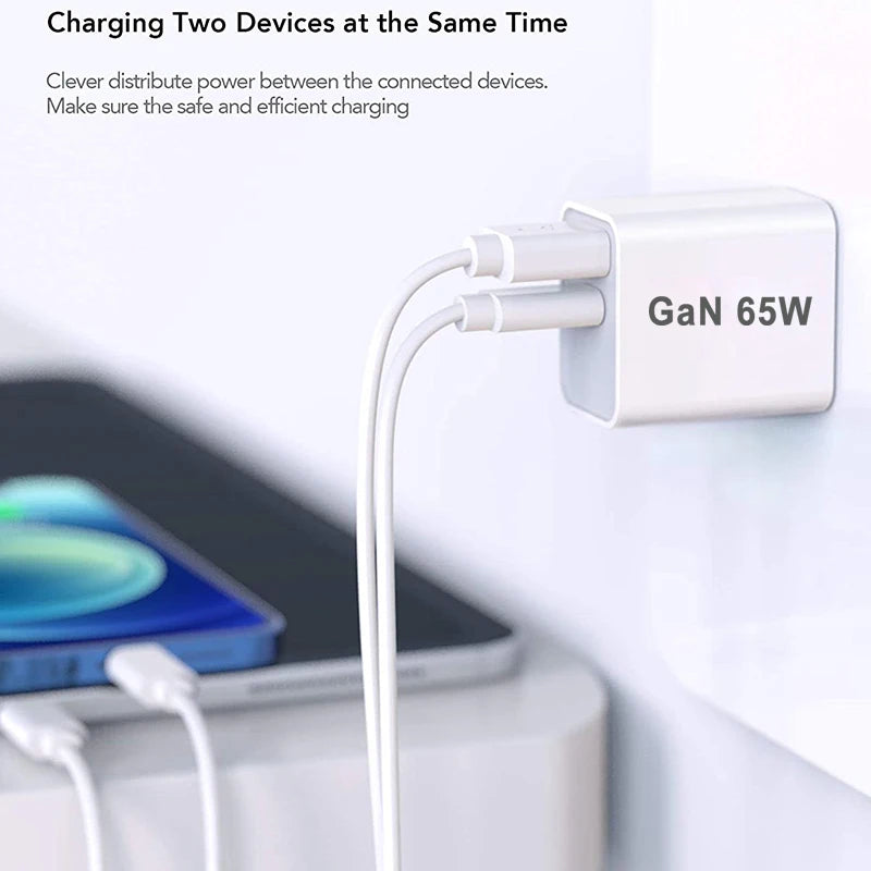 Fast Charge USB-C Quick Charging Plug 65W beunik
