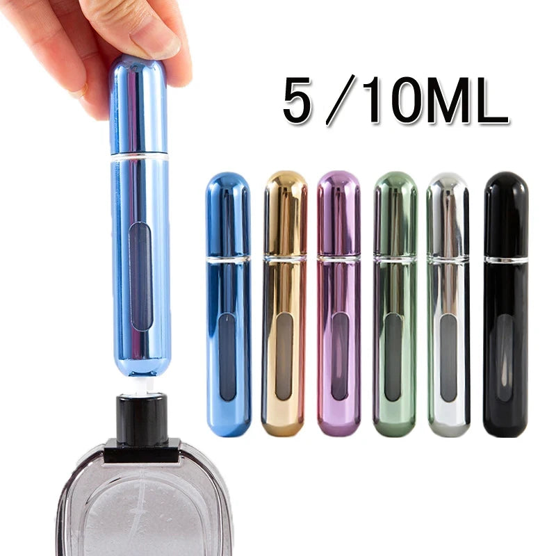 Mini Portable Bottom-Filling Pump Perfume Bottle (5ml /10ml) beunik
