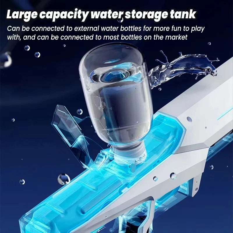 Futuristic Fully Automatic Water Gun beunik