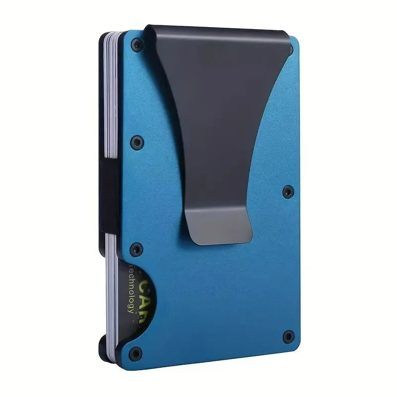 RFID_Front_Pocket_Wallet_Slim_Minimalist_Metal_Wallet_for_Men_with_Cash_Clip_beunik