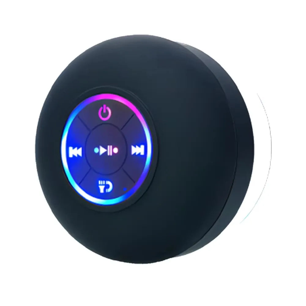 Waterproof Bluetooth Speaker with Colorful LED Lights beunik