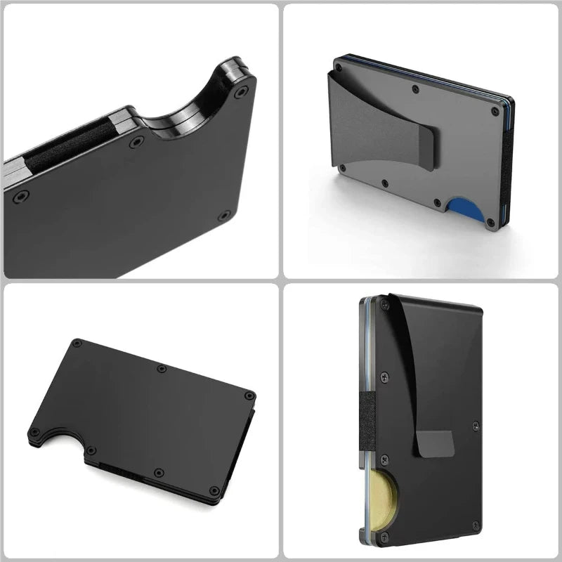 RFID_Front_Pocket_Wallet_Slim_Minimalist_Metal_Wallet_for_Men_with_Cash_Clip_beunik