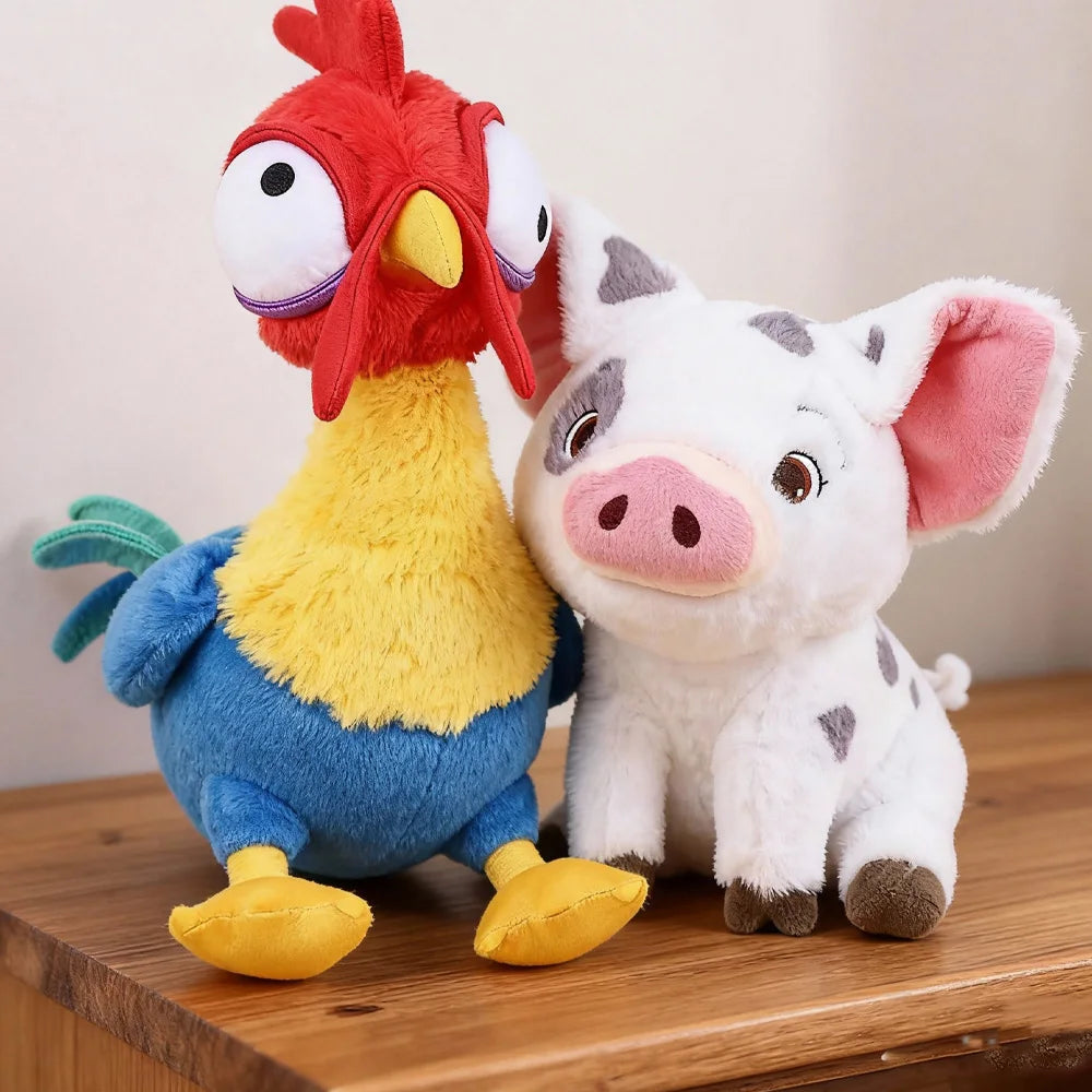 Moana Chicken Pig Rooster Plush Toy Pua HeiHei beunik