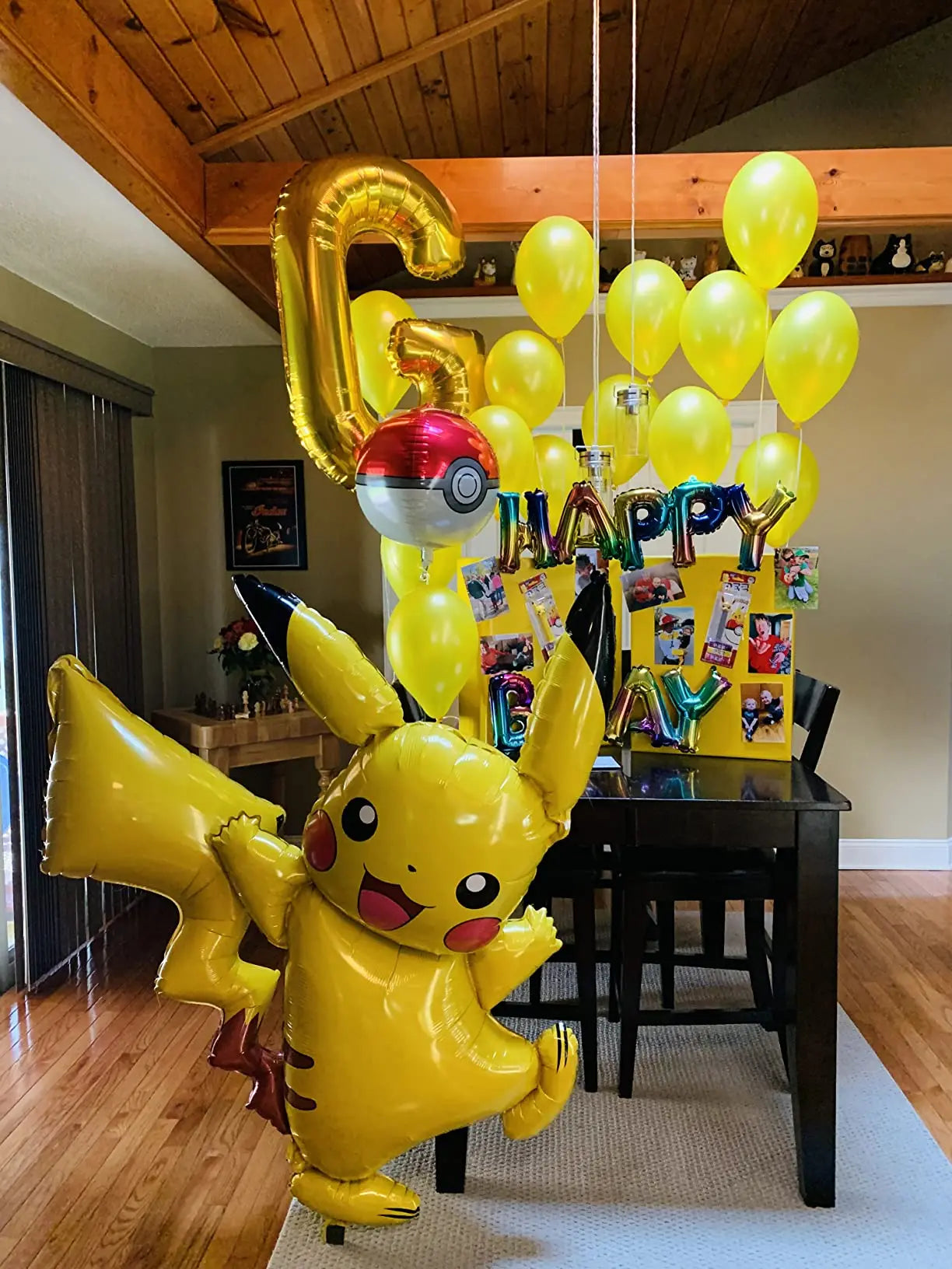 Large Pokémon themed Foil Balloons – 132cm