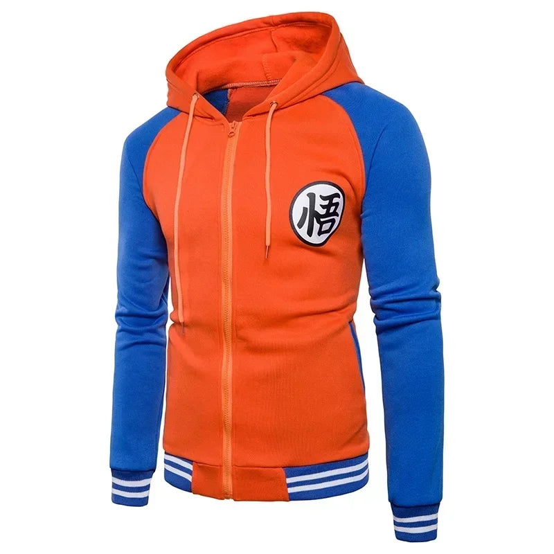 Dragonball Z Sweatshirts Zipper Coats