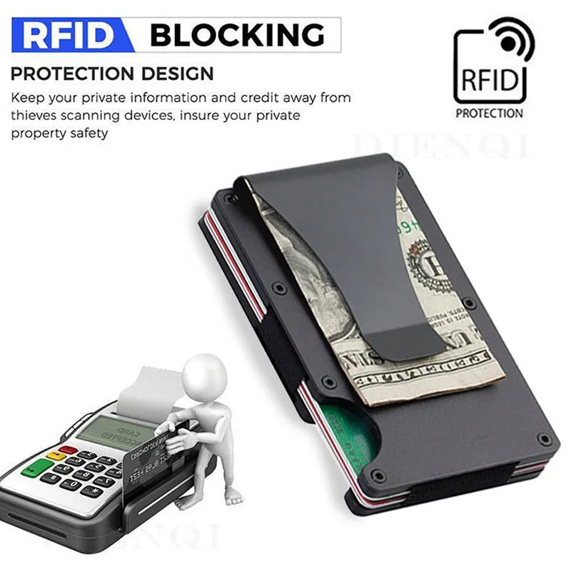 RFID_Front_Pocket_Wallet_Slim_Minimalist_Metal_Wallet_for_Men_with_Cash_Clip_beunik