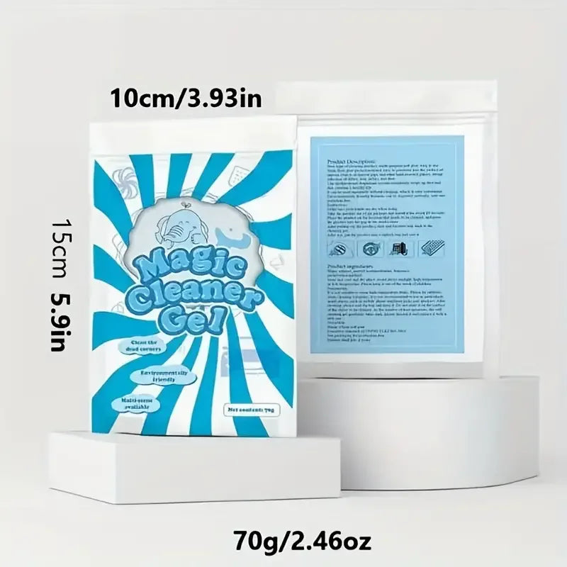 Car Cleaning Gel Slime Magic Mud Automobile Air Vent Computer Keyboard Dirt Dust Remover beunik