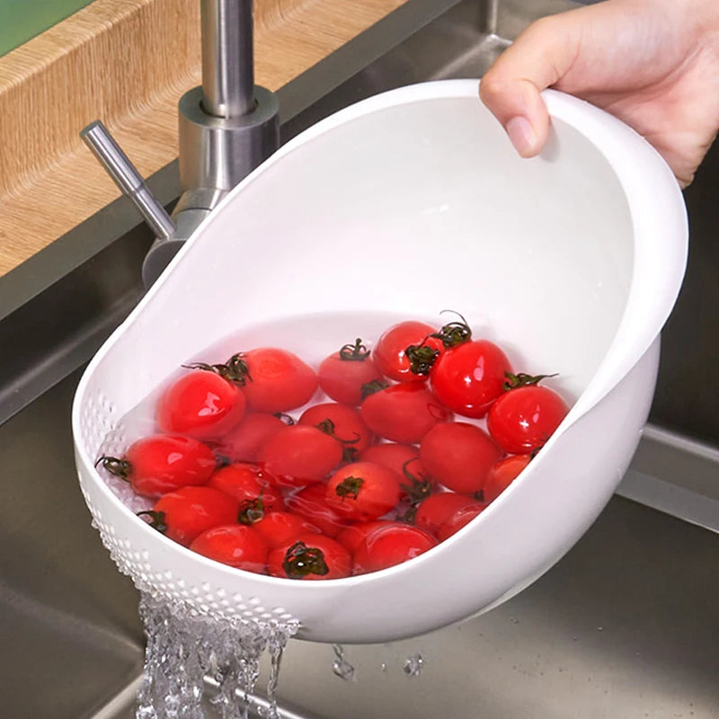 Rice Sieve Plastic Colander Kitchen Drain Basket beunik