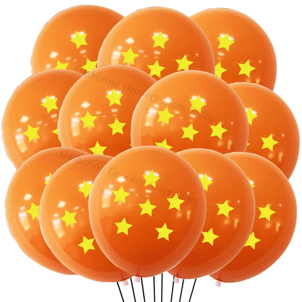 DragonBall Balloon Sets - 12Pcs 12inch