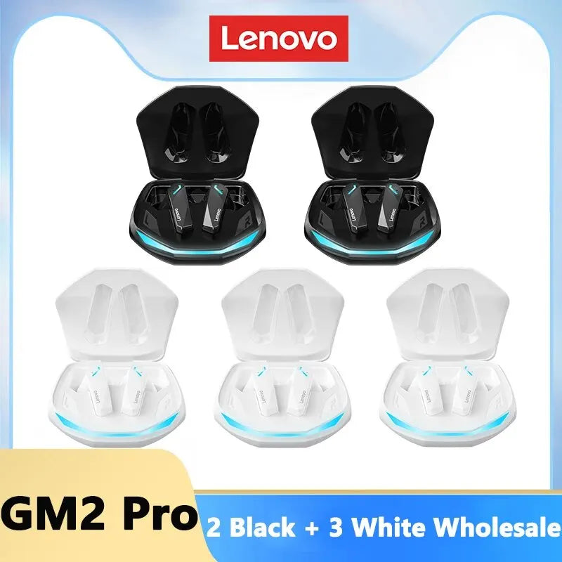 Lenovo GM2 Pro Bluetooth Earphones Sports Headset Wireless In-Ear Gaming beunik