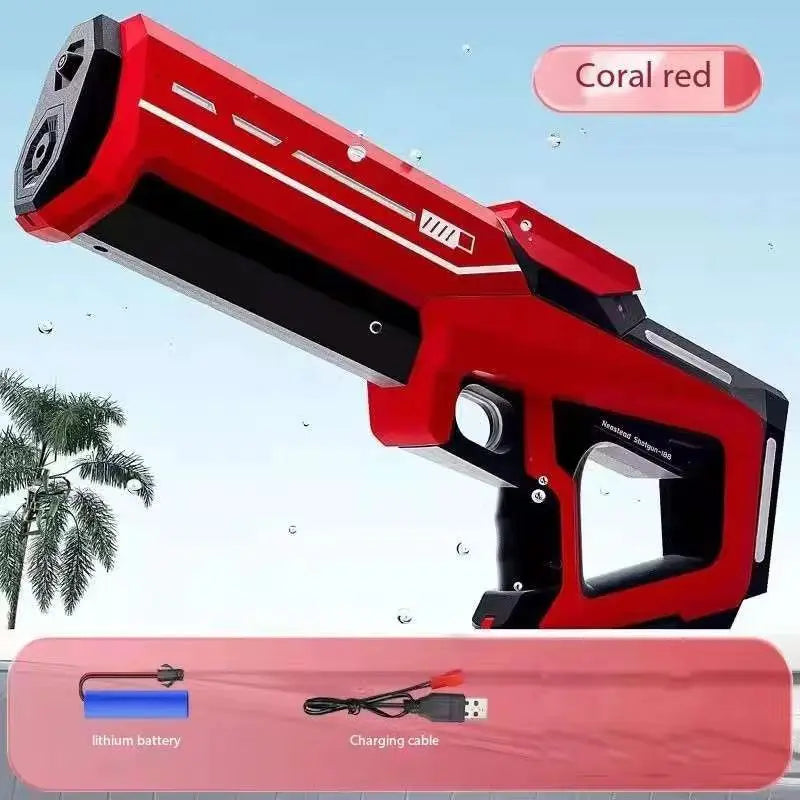 Futuristic Fully Automatic Water Gun beunik